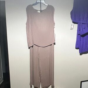 Joie Pleated Taupe Top